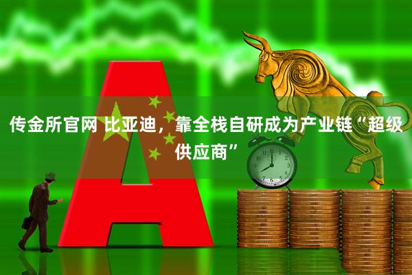 传金所官网 比亚迪，靠全栈自研成为产业链“超级供应商”